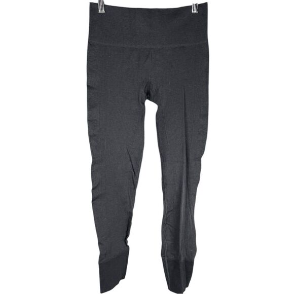Lululemon Ebb To Street dark grey Seamless compression Leggings women’s Small - Picture 1 of 7